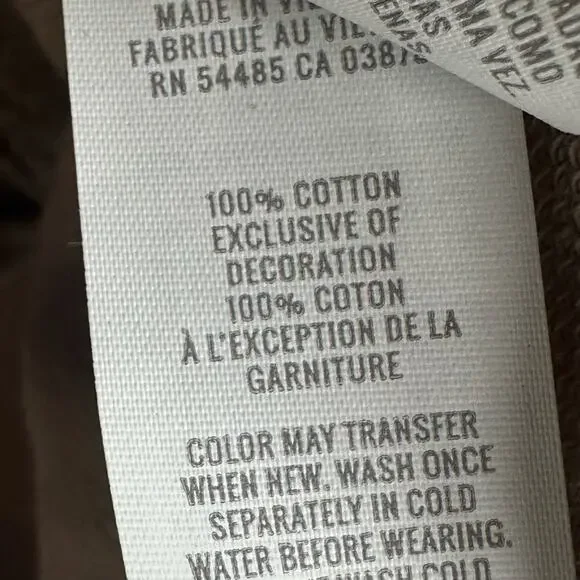 Aerie Airy Crochet Lace Trim Button Front Cardigan Top – Taupe | M - Picture 7 of 9